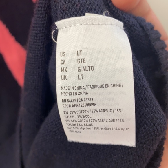 AE WOOL blend sweater long style - Picture 4 of 5